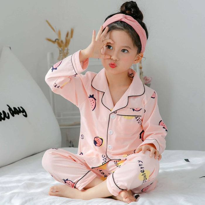 Cotton Pajamas for Children size 14 yards for height 130-140cm.