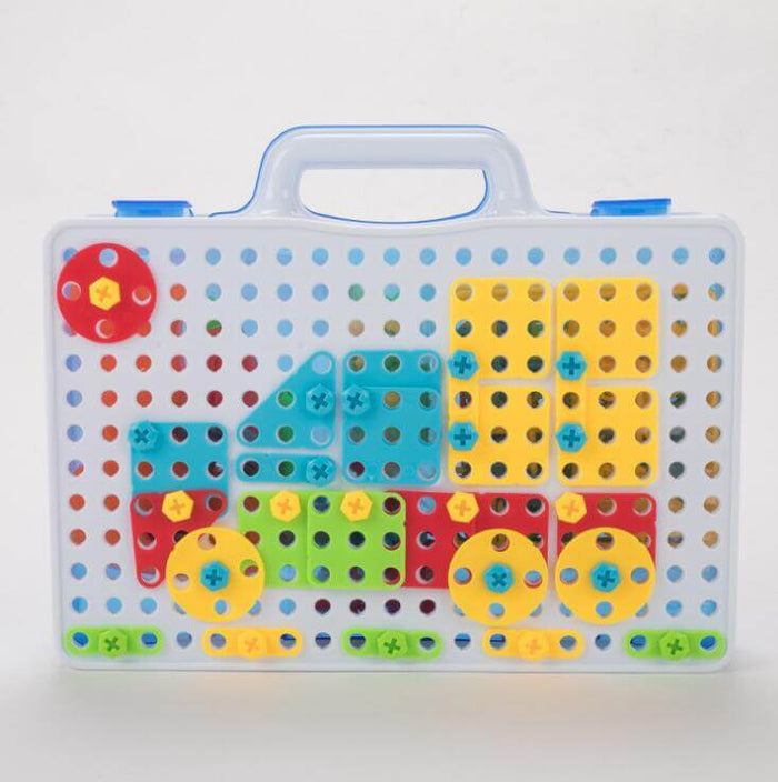 Creative Building Kits Educational Blocks kids diy toy.
