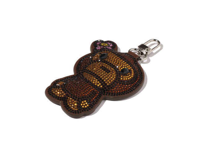 CRYSTALSTONE BABY LISA MIRROR KEYCHAIN LADIES