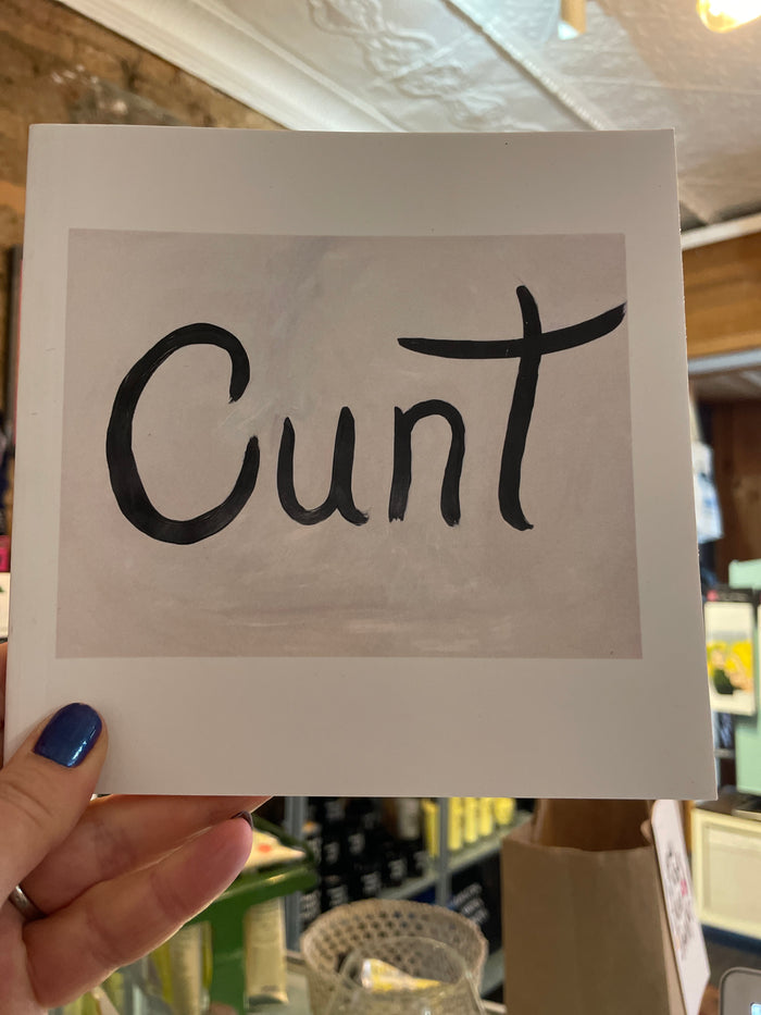 Cunt - Book