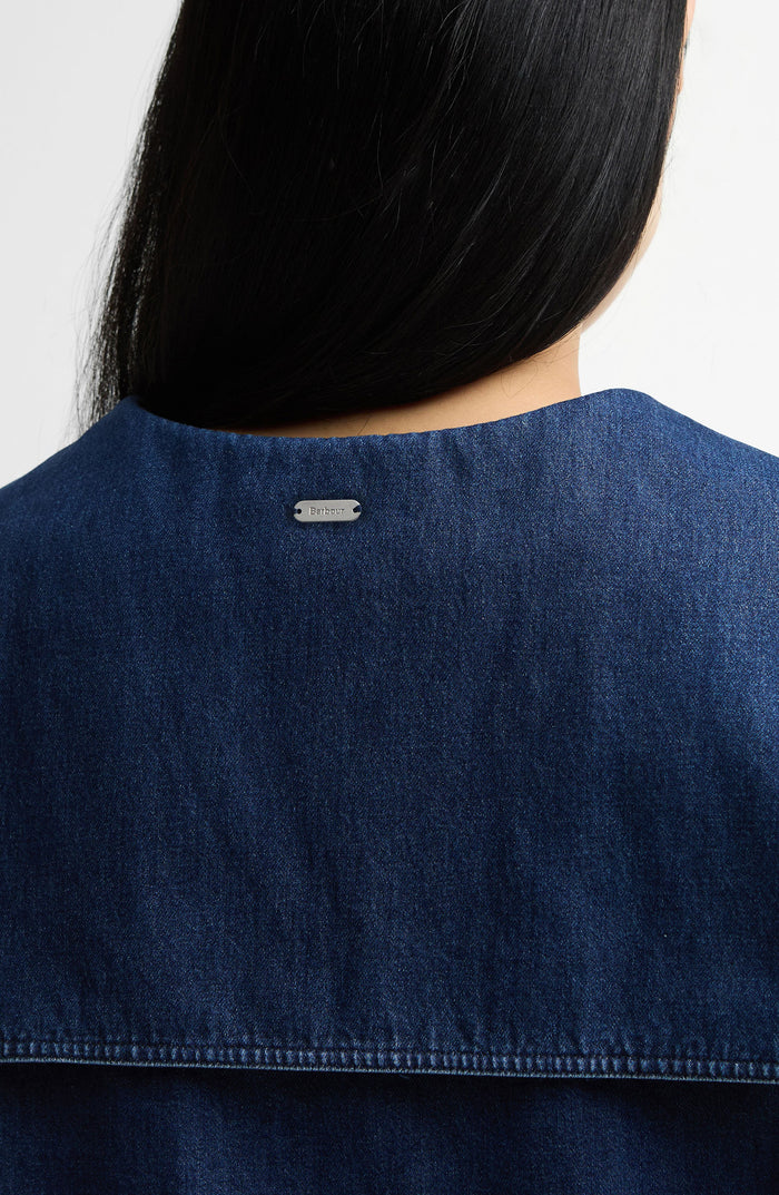 Dartmoor Sailor Collar Button-Up Shirt
