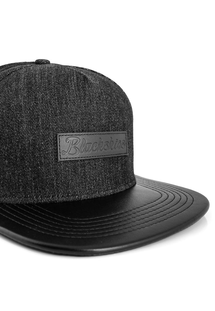 Blackskies-Denim-Beast-Snapback-Cap-Black-Detail