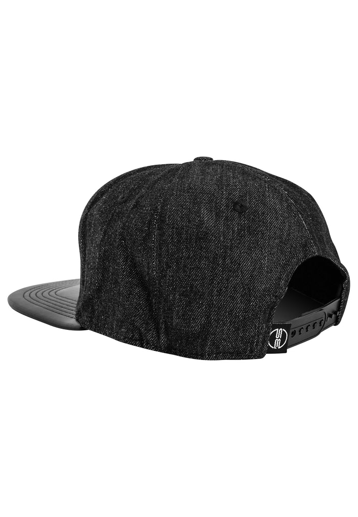 Blackskies-Denim-Beast-Snapback-Cap-Black-Back