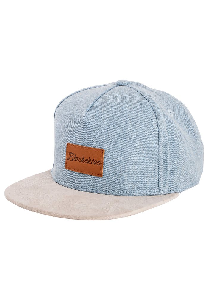 Blackskies-Denim-Beast-Snapback-Cap-Blue-Beige-Jeans-Baseball-Cap-Basecap