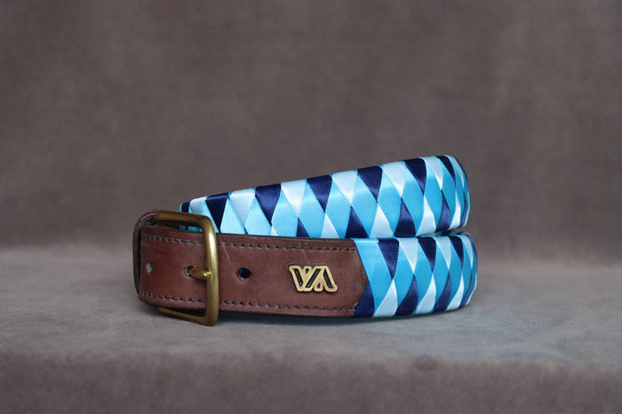 Devon Special Belt by VEZZA - 3 Ribbon Zigzag Design
