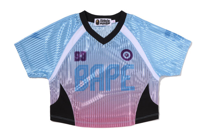 DIP DYE MULTI LOGO MINI TEE LADIES