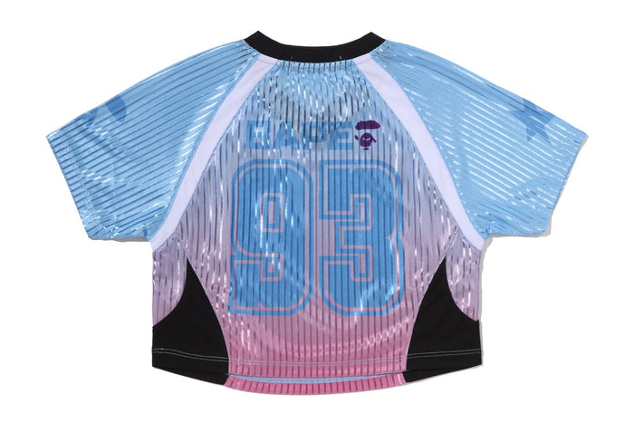 DIP DYE MULTI LOGO MINI TEE LADIES