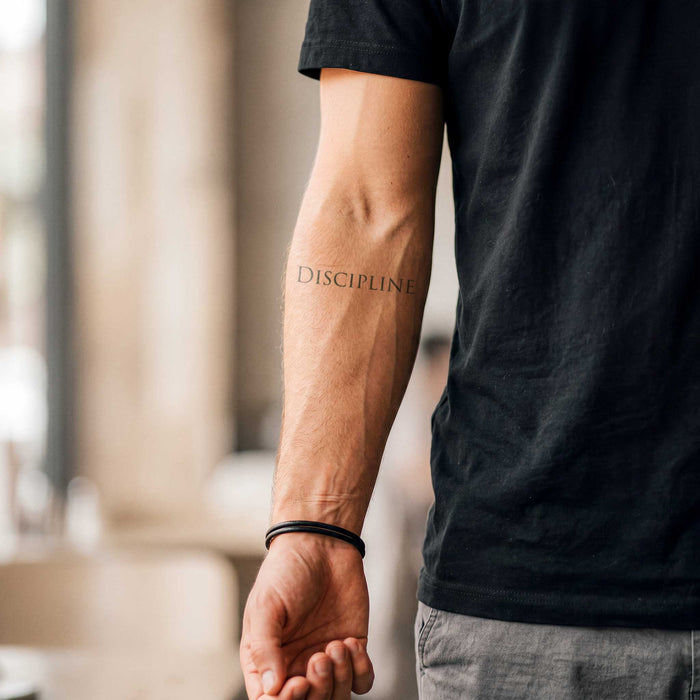 Dicipline Tattoo
