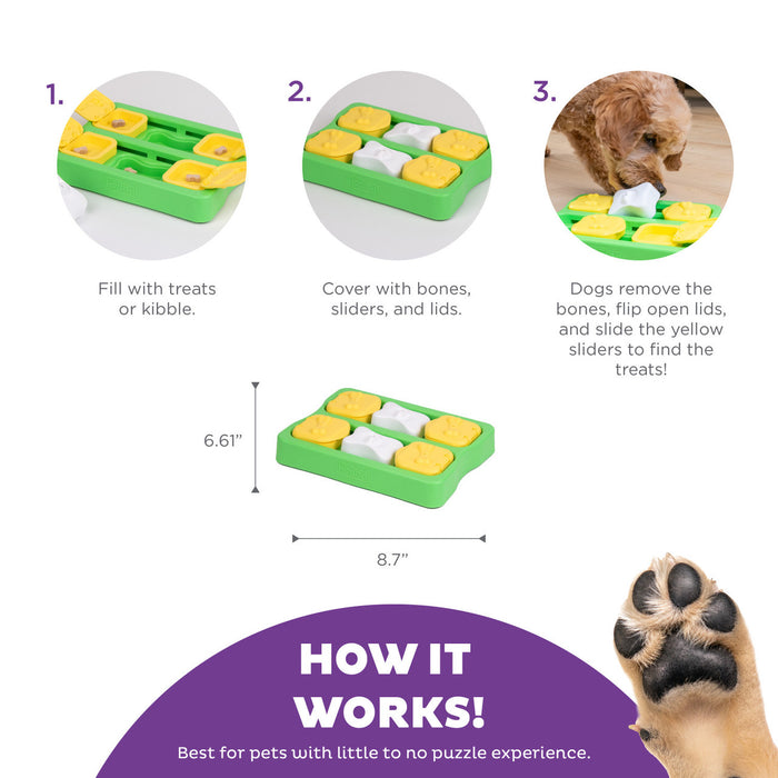 Dog Brick Dog Puzzle Dog Enrichment Toy - Dog.Dog.Cat.
