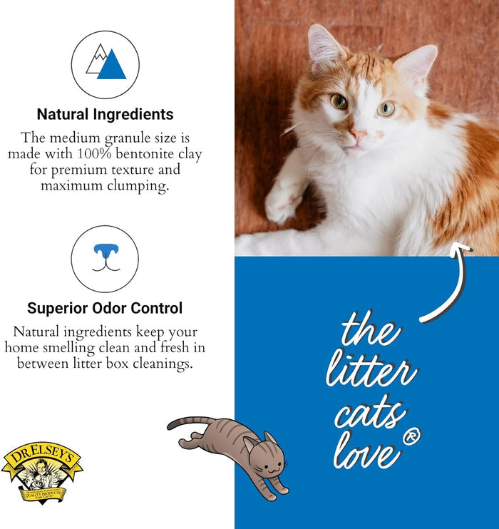 Dr. Elsey's Ultra Clay Clumping Cat Litter - Dog.Dog.Cat.