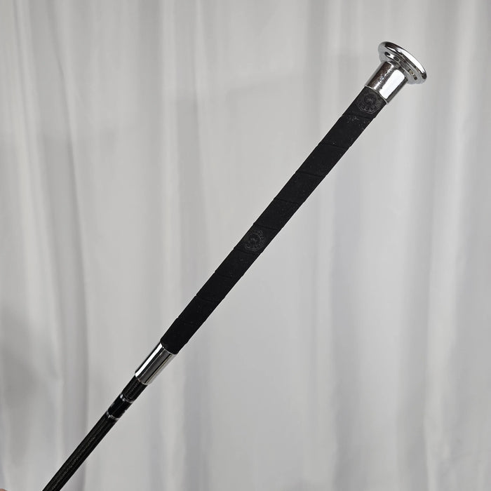 Dressage Whip with Nubuck Grip and Nickle Cap