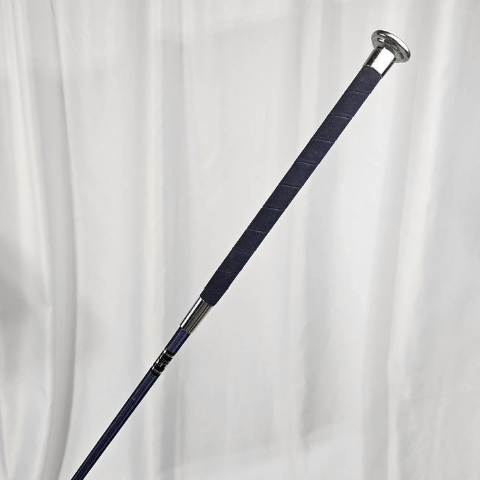 Dressage Whip with Nubuck Grip and Nickle Cap