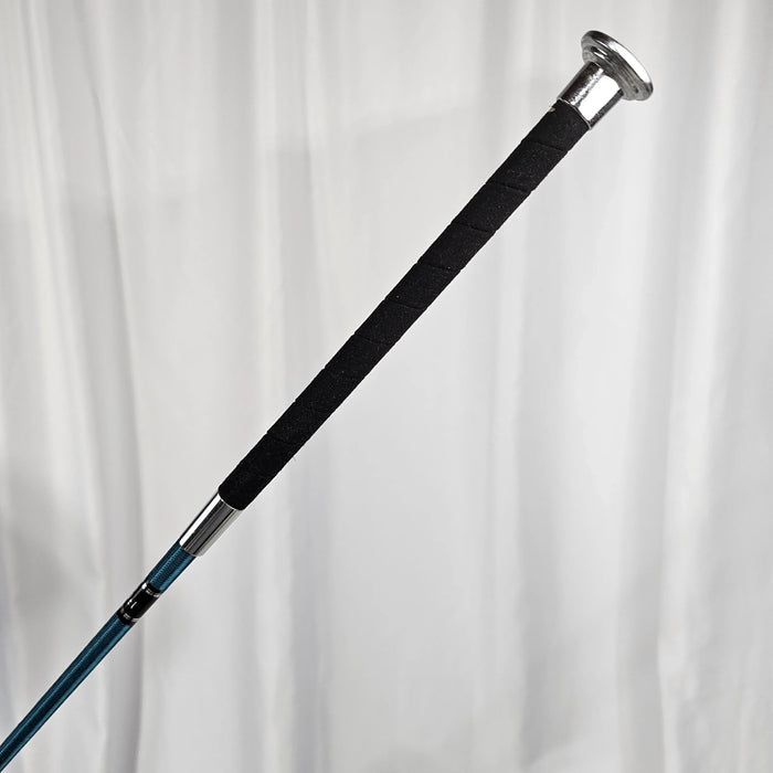 Dressage Whip with Nubuck Grip and Nickle Cap