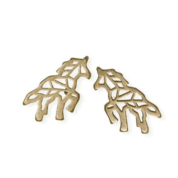 Gold Unicorn Stud
