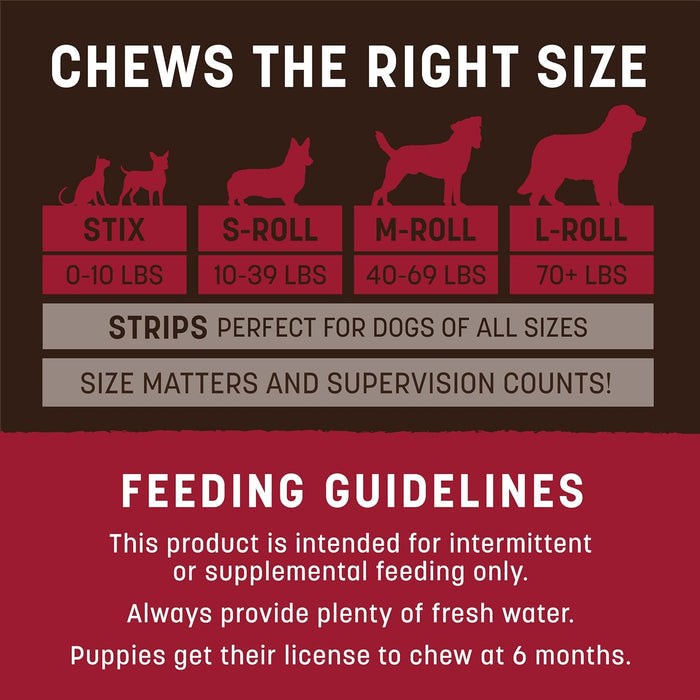 Earth Animal No Hide Chew Stix - Mini - Dog.Dog.Cat.