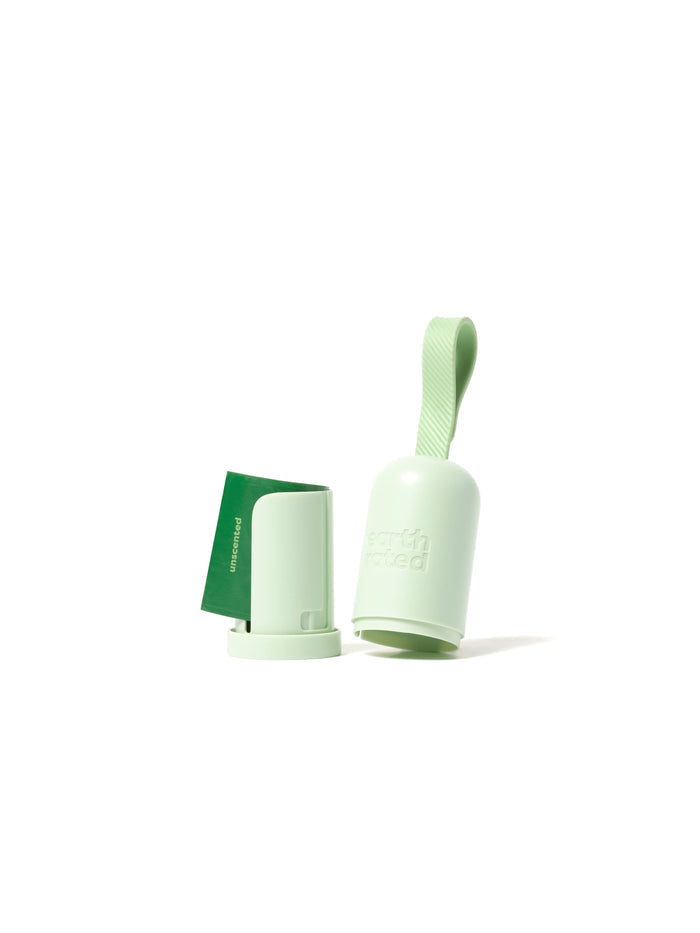 Earth Rated Poop Bag Dispenser with Unscented 15 Bags - Dog.Dog.Cat.