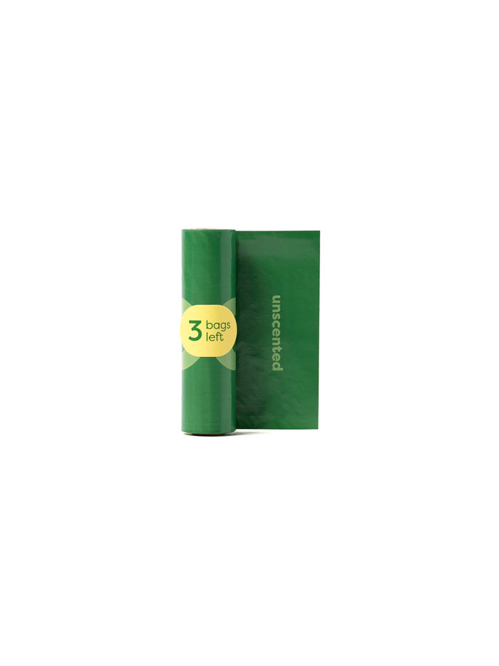 Earth Rated Unscented Poop Bags 120ct on 8 Refill Rolls 12cs - Dog.Dog.Cat.