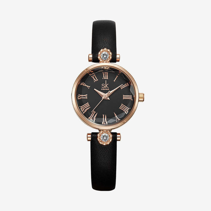 Elegant Diamond Floral Luxury Watch for Women luxury daily wear style