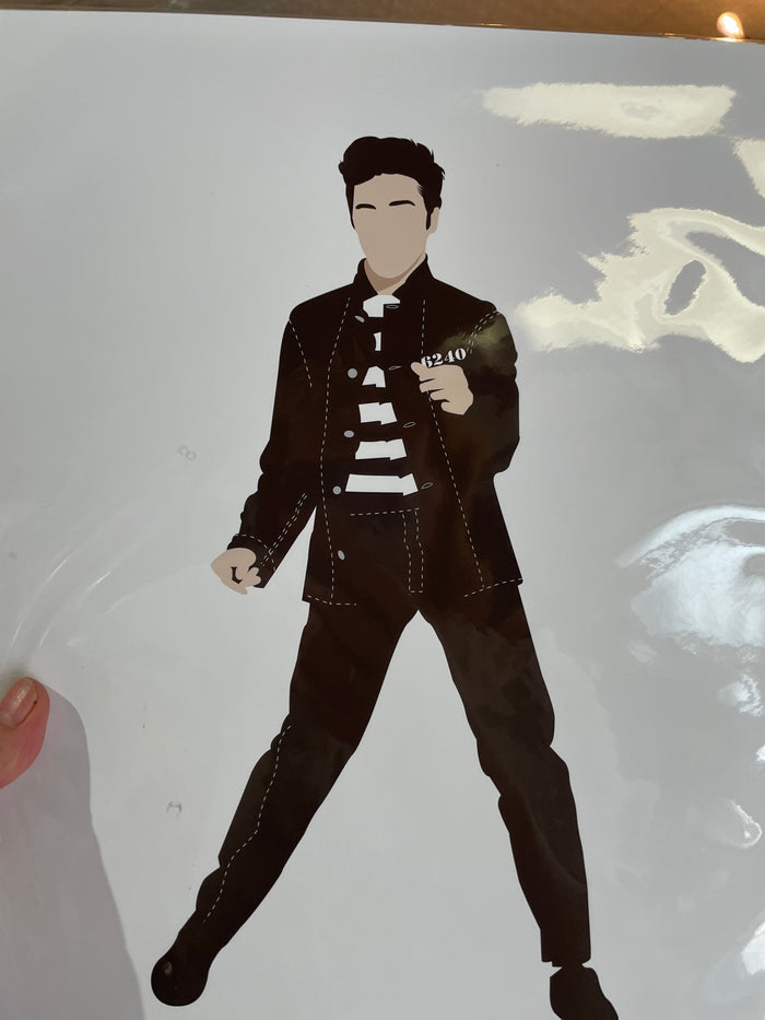 Elvis - Jail House Rock- Print