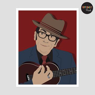 Elvis Costello Print