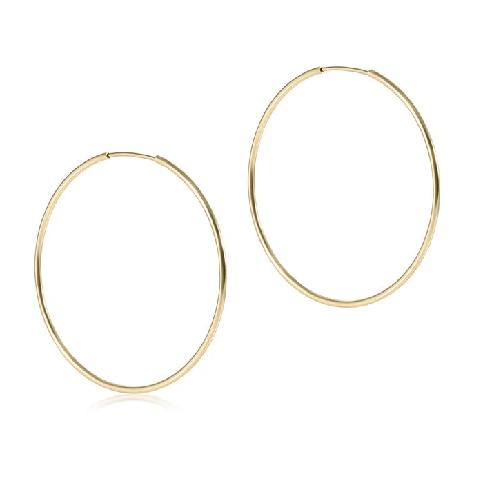 Endless Hoop - Gold - Molly + Kate