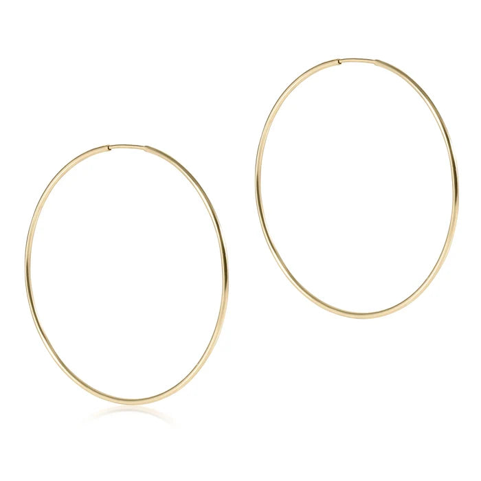 Endless Hoop - Gold - Molly + Kate