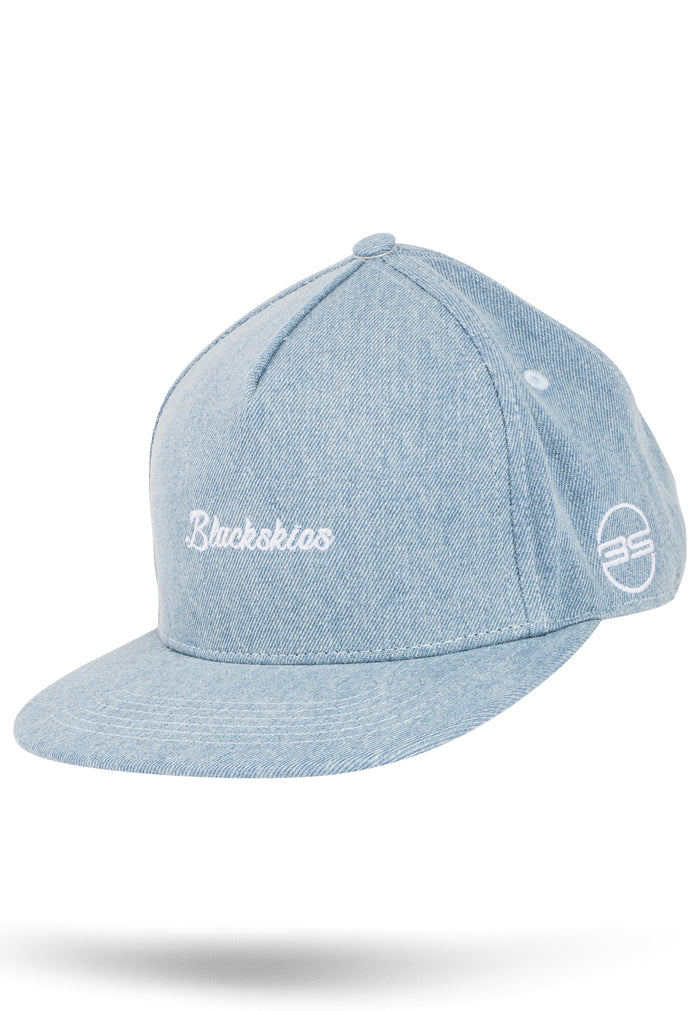 Blackskies-Eos-Snapback-Cap-Denim-View-Bottom