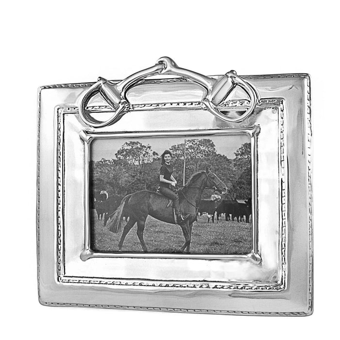 Equestrian Snaffle Bit 5"x7" Frame - The In Gate