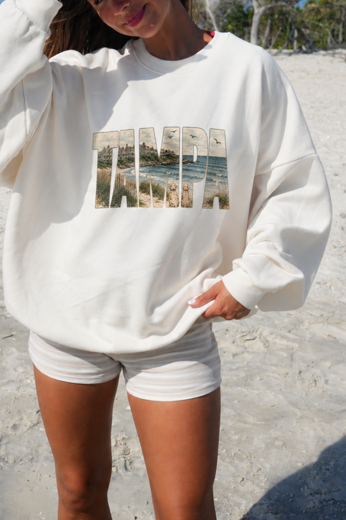 EXCLUSIVE Tampa Foundation Fleece Crewneck