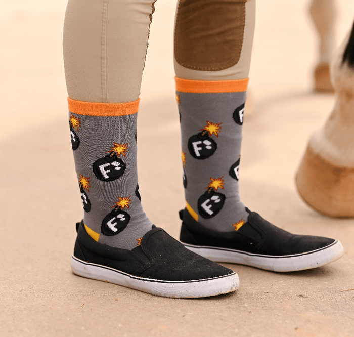 F Bomb Crew Socks