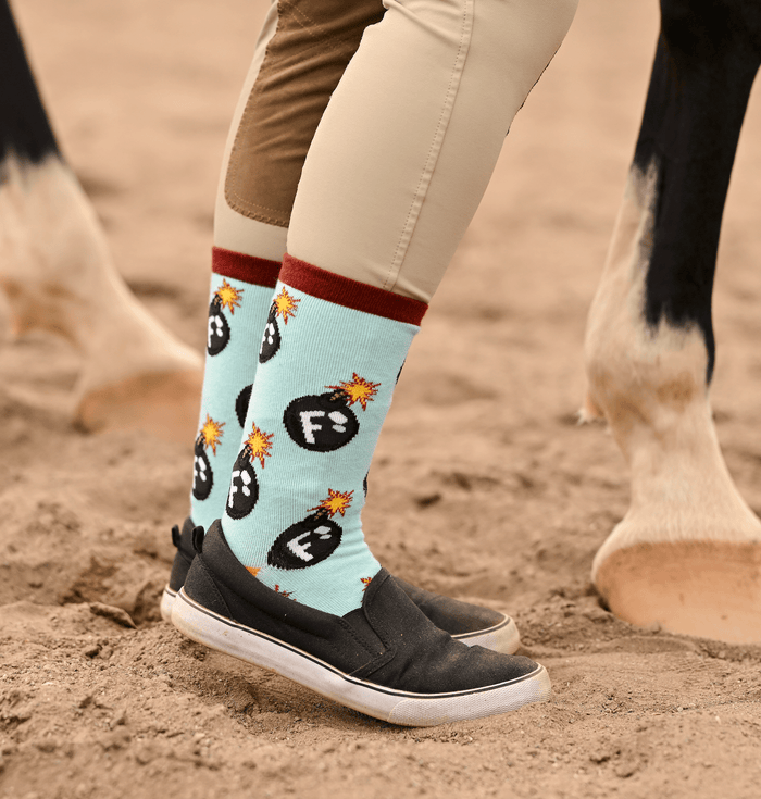 F Bomb Crew Socks