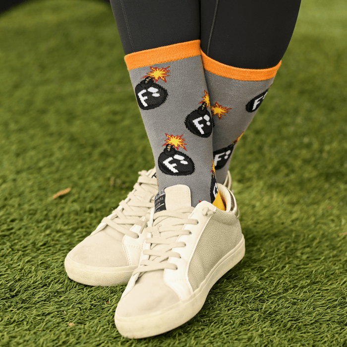 F Bomb Crew Socks