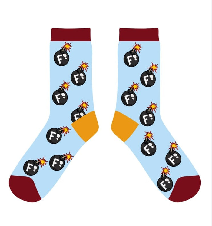 F Bomb Crew Socks