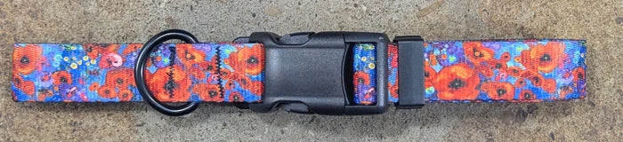 Fantasia Collar for Dogs Adjustable Size Range and Comfortable Fit and Matching Leash - Dog.Dog.Cat.
