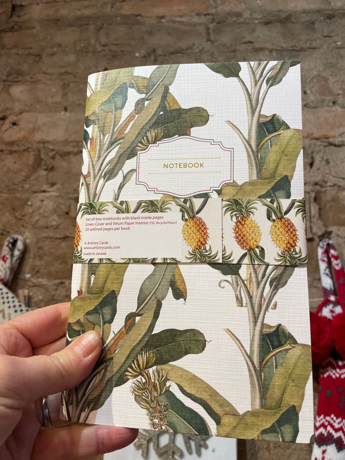 Flamingo and Pineapple Notebooks - 2 set Artistry Cards
