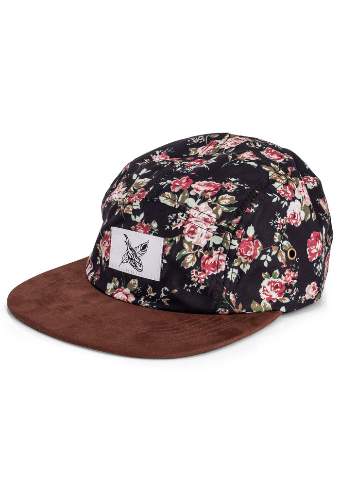 Blackskies-Black-Beauty-Vol-II-5-Panel-Hat-Strapback-Floral