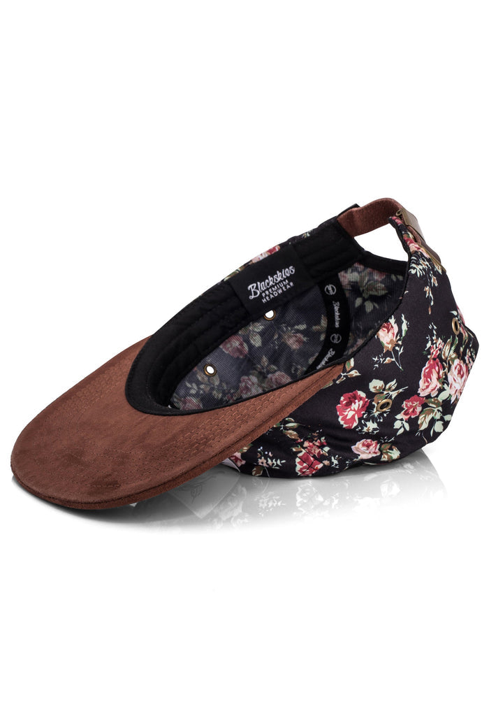 Blackskies-Black-Beauty-Vol-II-5-Panel-Hat-Strapback-Floral-Brim