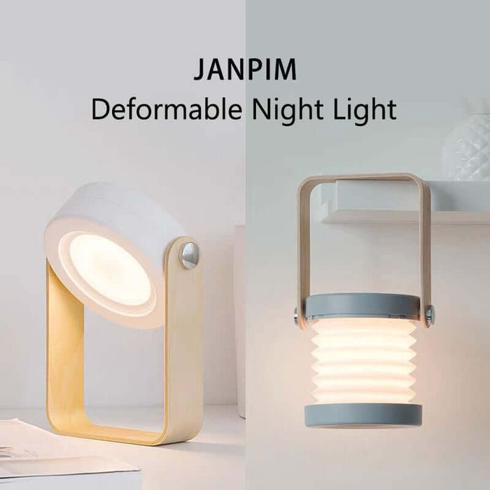 Foldable Touch Dimmable LED Night Light Portable Lantern lantern mode