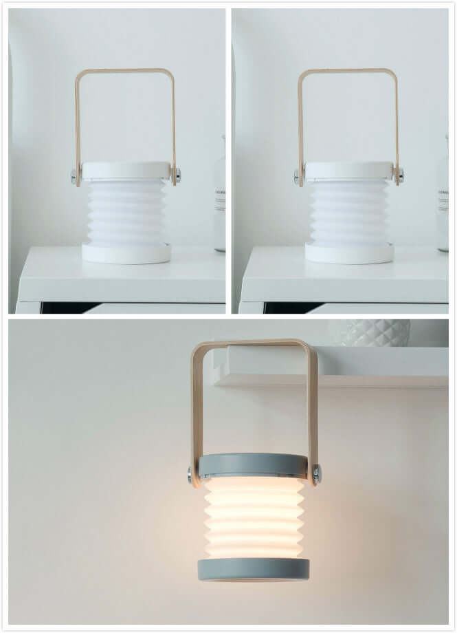 Foldable Touch Dimmable LED Night Light Portable Lantern touch switch