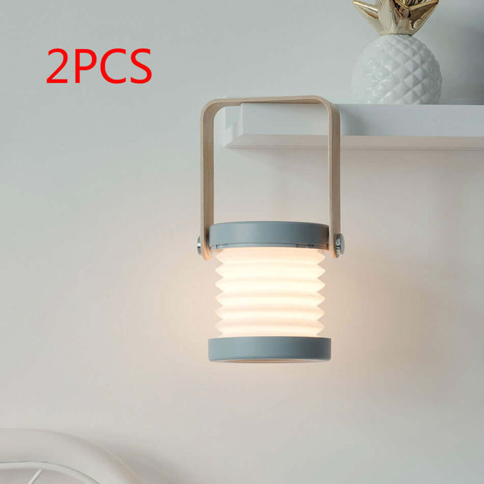 Foldable Touch Dimmable LED Night Light Portable Lantern USB charging