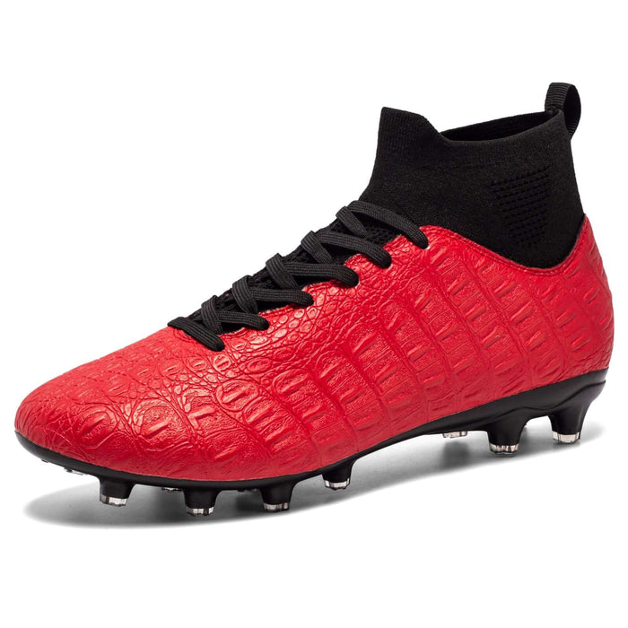 Football Mens High Top Shoes gold high crown sneakers.