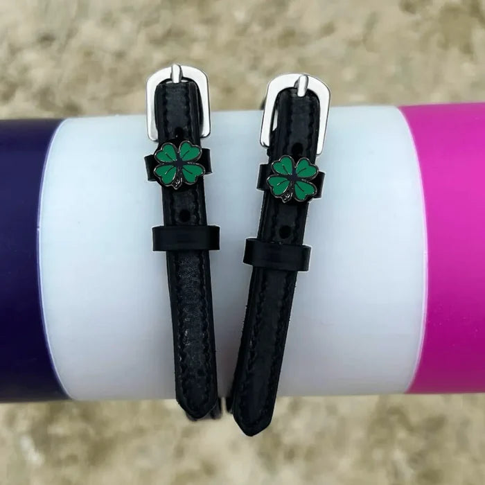 Four Leaf Clover Spur Straps
