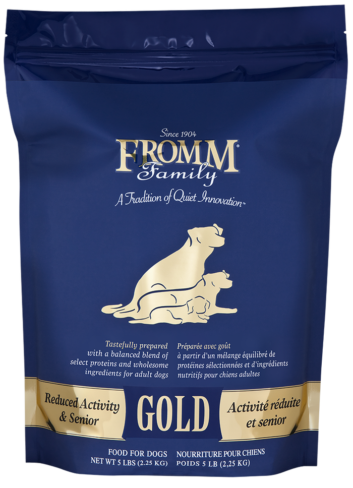 Fromm Gold Dry Dog Food -Senior  Reduced Activities - Dog.Dog.Cat.