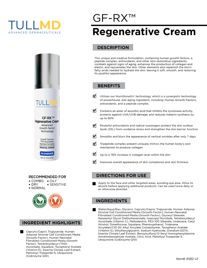 GF-RX™ Regenerative Cream