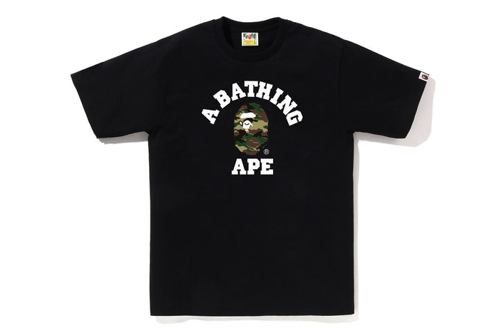 GLITCH WOODLAND CAMO COLLEGE TEE