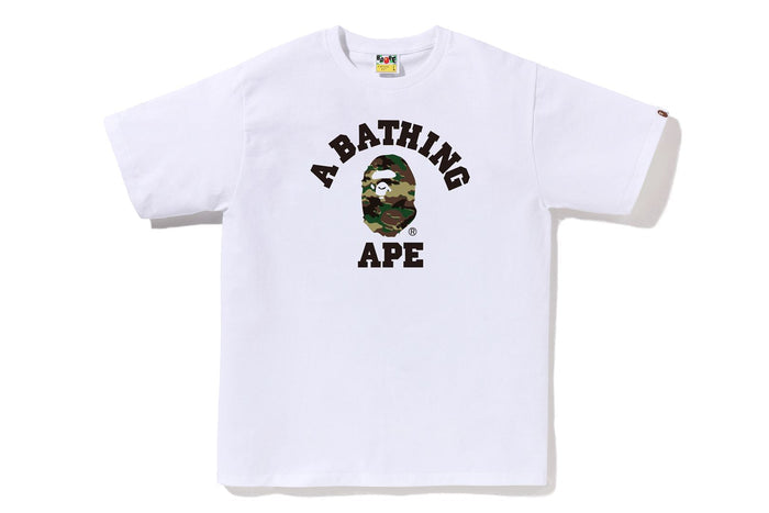 GLITCH WOODLAND CAMO COLLEGE TEE