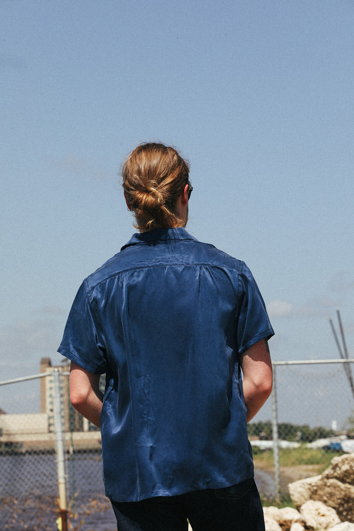 Gonzo Weatherly Fancy Shirt- Navy