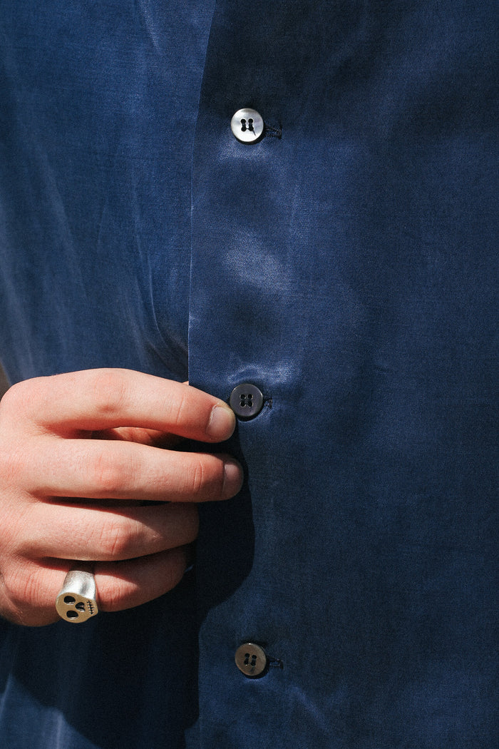 Gonzo Weatherly Fancy Shirt- Navy