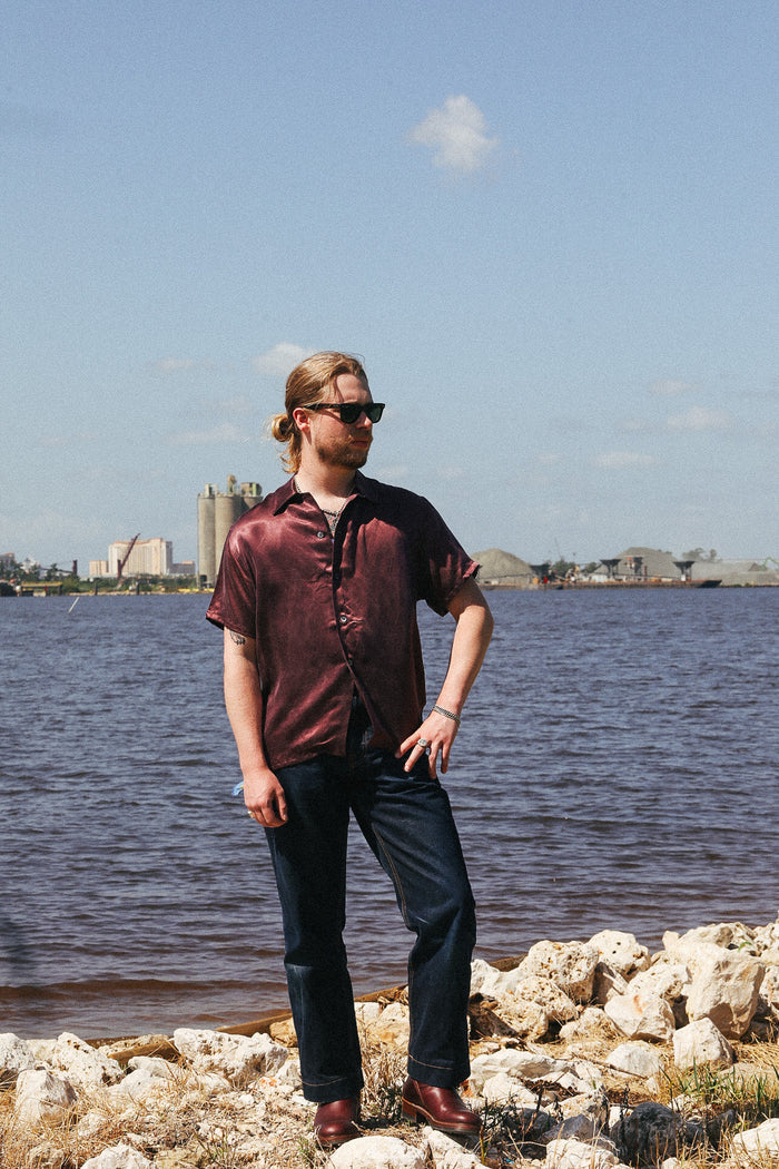 Gonzo Weatherly Fancy Shirt- Plum