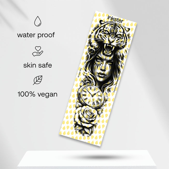 Göttin der Wildnis Tattoo Sleeve